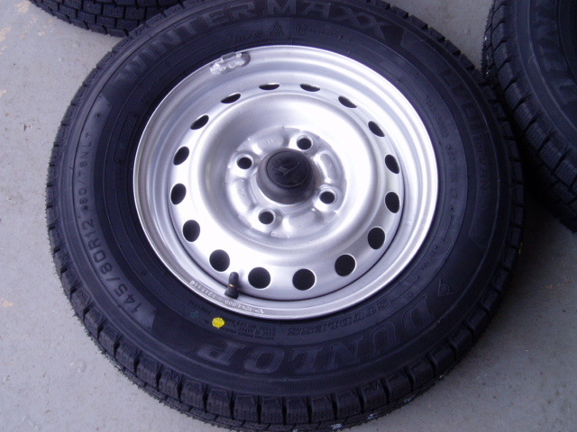 【ダイハツ純正】ウインターマックス最新モデル★145/80R12 80/78N☆ハイゼットなど_画像2