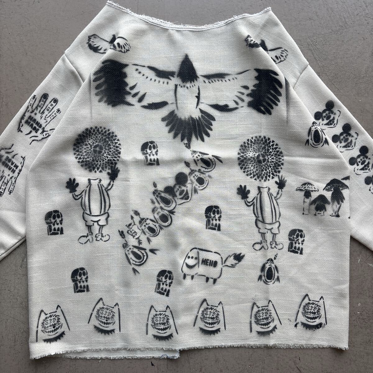 希少 激レア 50s 60s 70s ビンテージ ヴィンテージ メモリアル プルオーバー シャツ スウェット ビックサイズ 染み込み USA製 506XX 大戦 _画像2