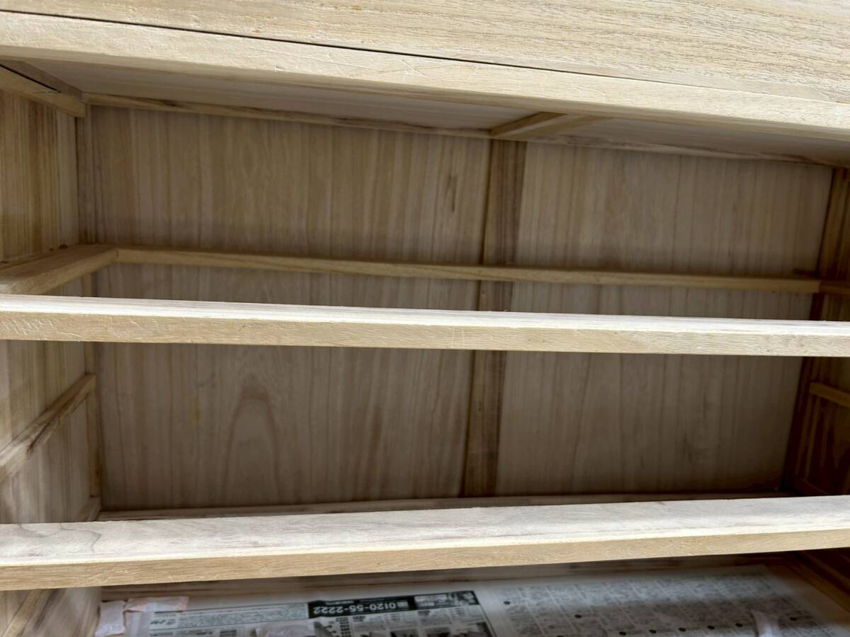 ut60000*桐ダンス 桐箪笥 和家具 レトロ 着物箪笥 たんす 着物収納 和箪笥 _画像10