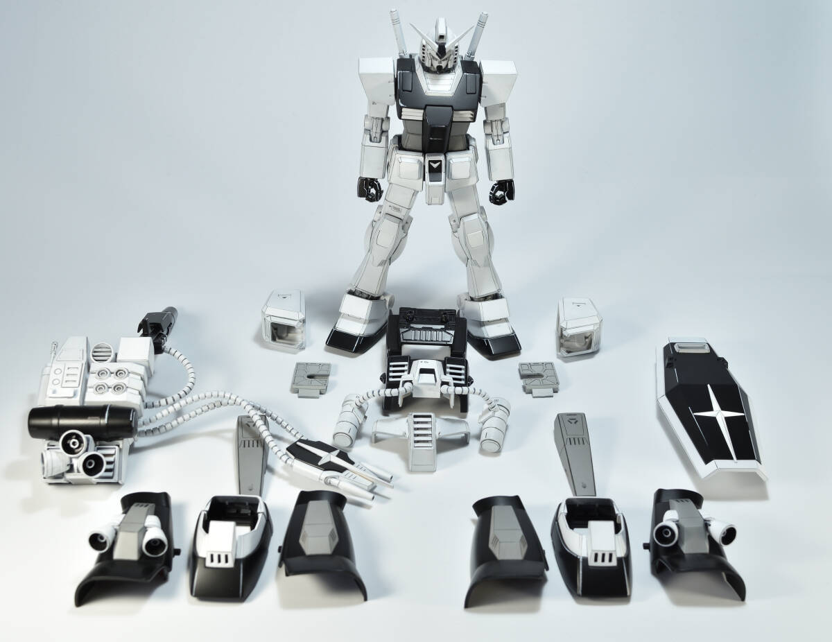 MG Perfect Gundam полное окрашивание конечный продукт пластиковая модель сумасшествие 4 . тормозные колодки комплектация 