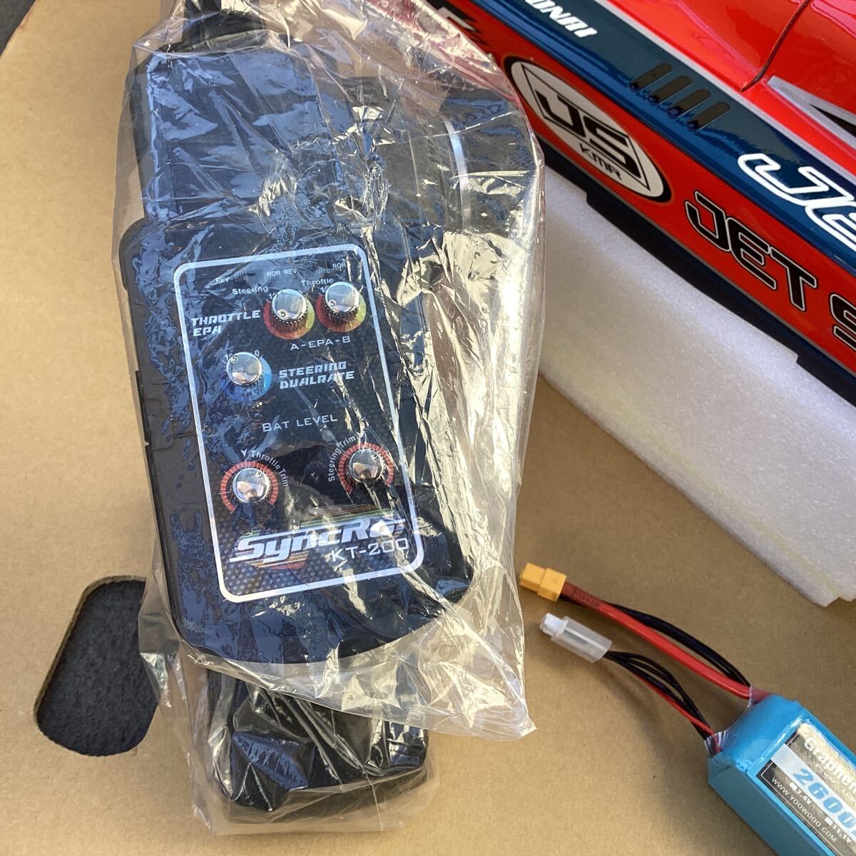 JETSTREAM888VE 電動レーシングボートレディーセット_画像3