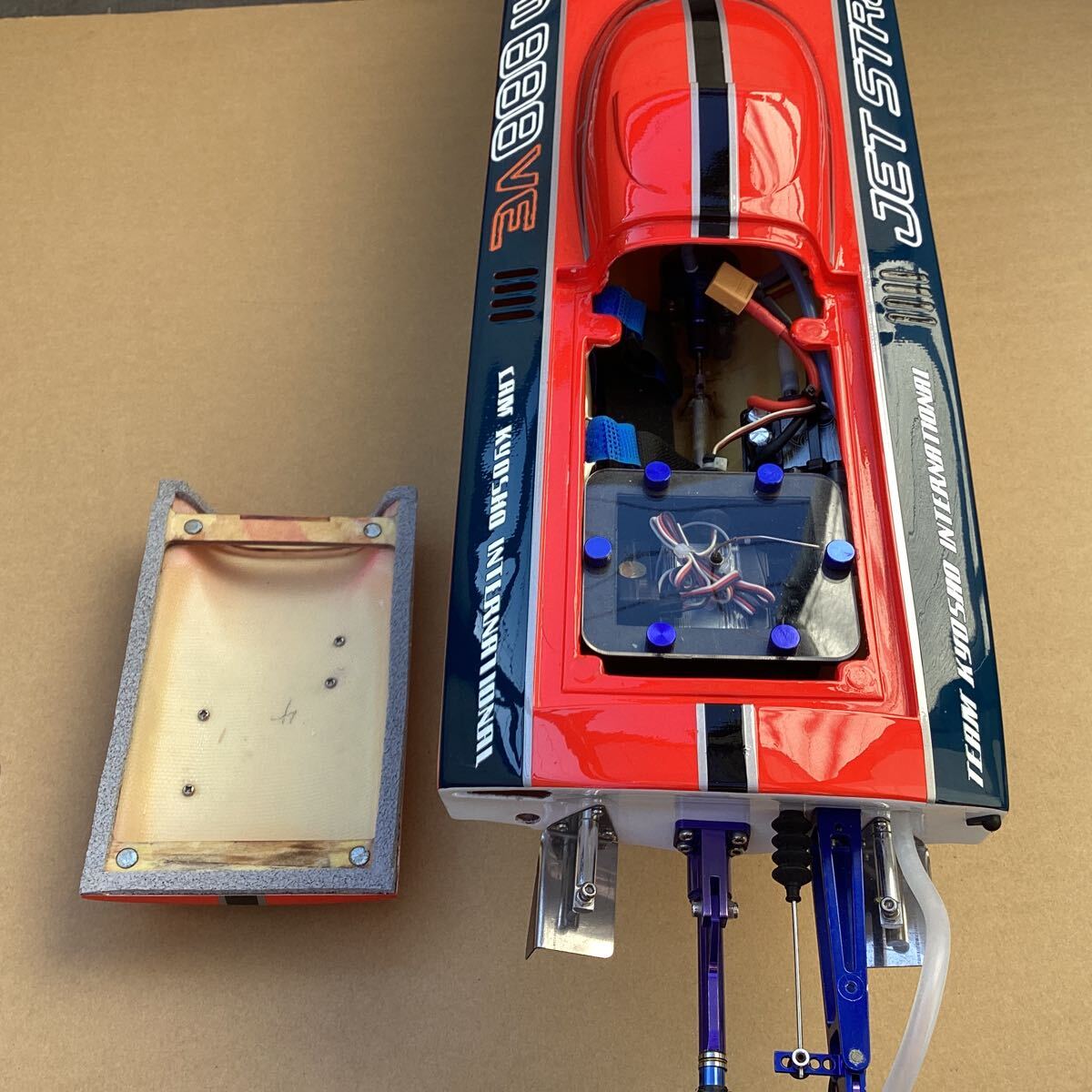 JETSTREAM888VE 電動レーシングボートレディーセット_画像5