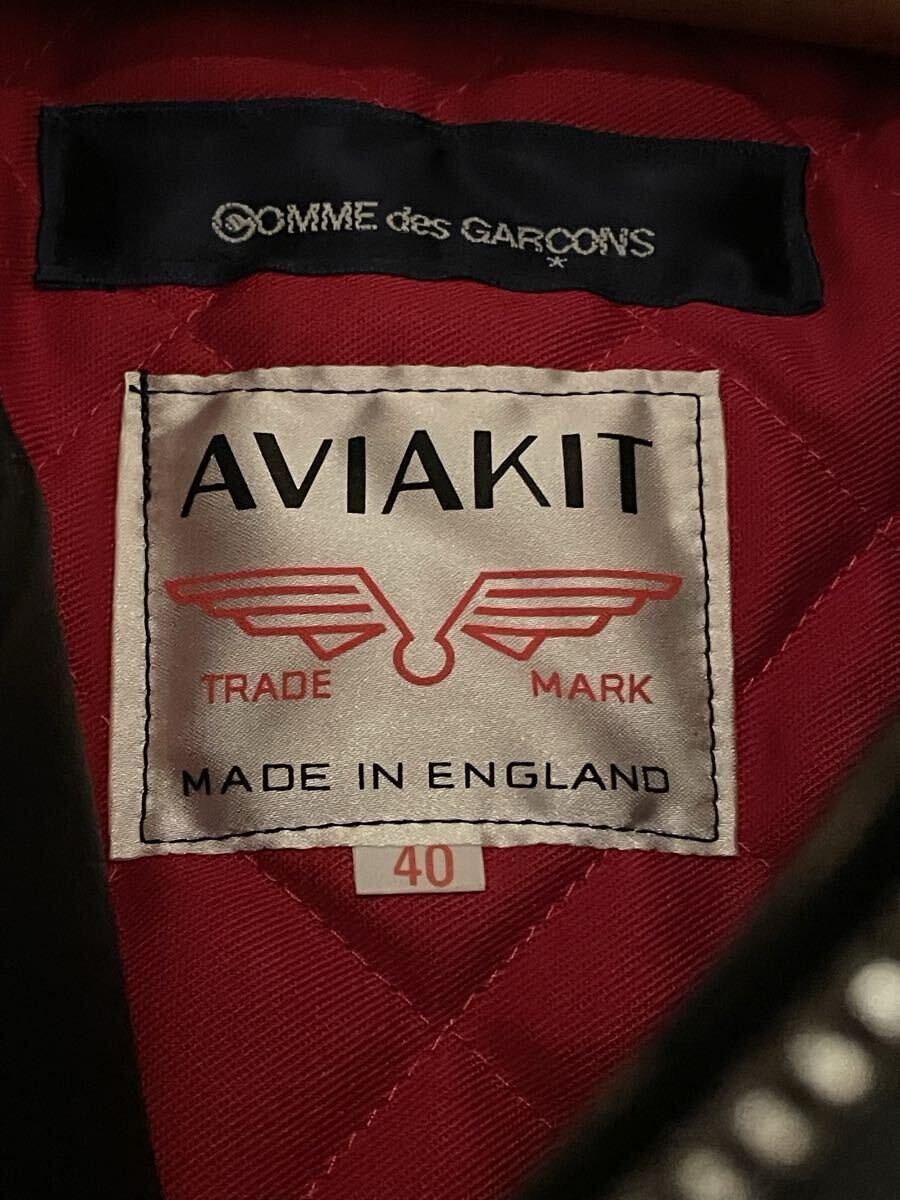 コムデギャルソン ライトニング 青山限定 ルイスレザー COMME des GARCONS サイズ40_画像5