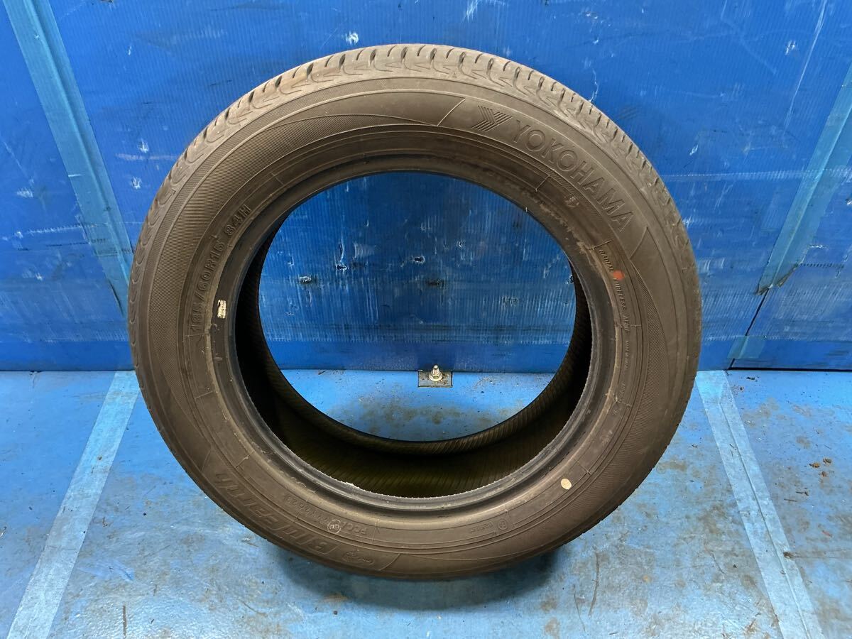 ヨコハマタイヤ　BluEarth　185/60R15-84H　1本　2023年製造　スリップから4㎜　　　1114-3_画像1