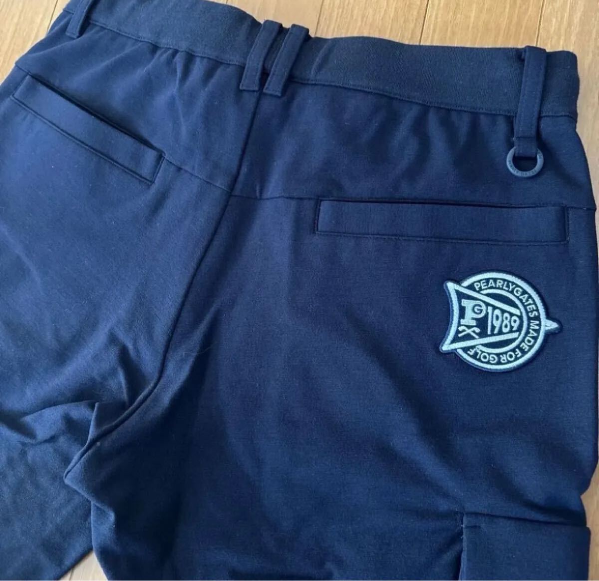 新品 パーリーゲイツ スウェット カーゴ ジョガー パンツ 裏起毛 ラグウォーム 053-3131009★4 値下不可_画像3