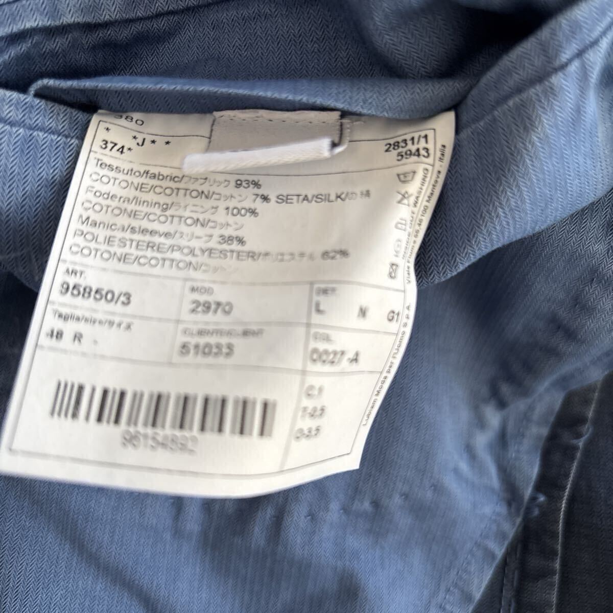 新品 ルビアム L.B.M ジャケット テーラードジャケット ブレザー 48_画像7