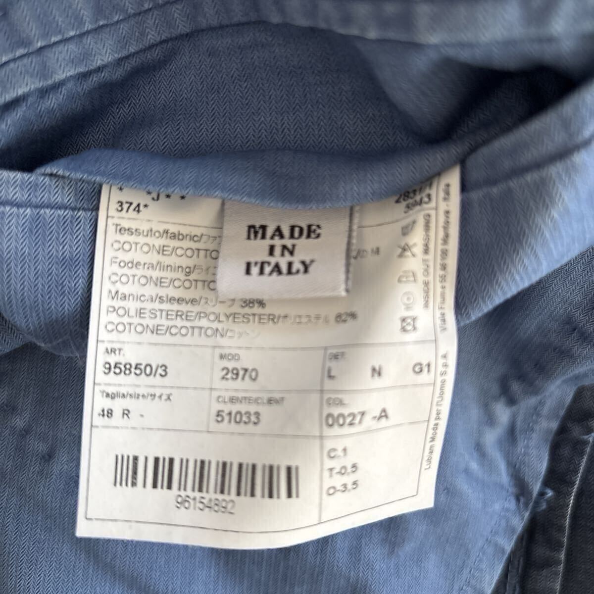 新品 ルビアム L.B.M ジャケット テーラードジャケット ブレザー 48_画像8