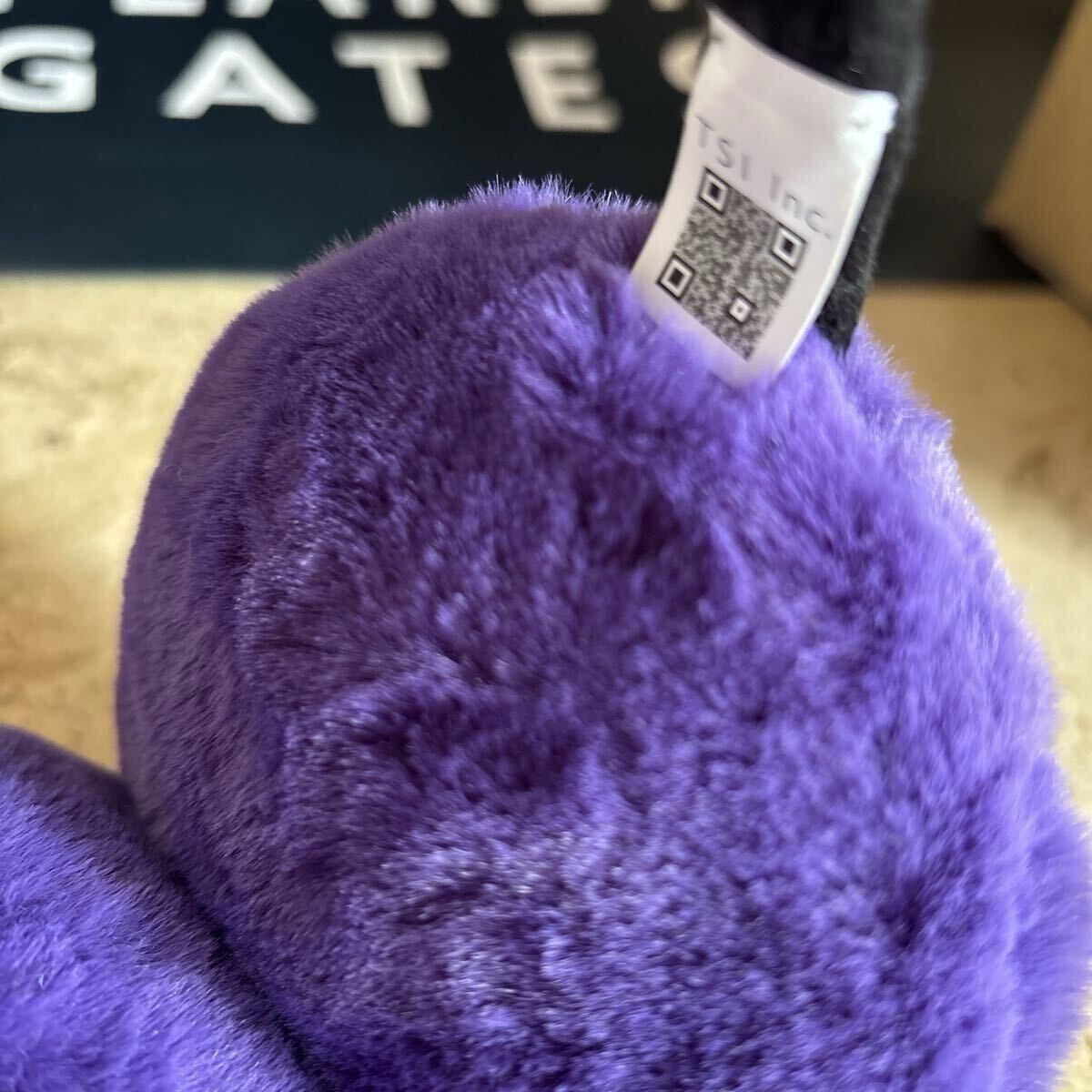 MASTER BUNNY EDITION マスターバニーエディション フェイクファー　イヤーマフ 耳あて　防寒　パープル　　パーリーゲイツ_画像4