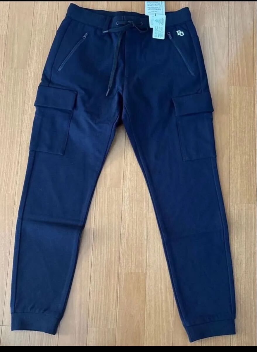 新品 パーリーゲイツ スウェット カーゴ ジョガー パンツ 裏起毛 ラグウォーム 053-3131009★4 値下不可_画像1