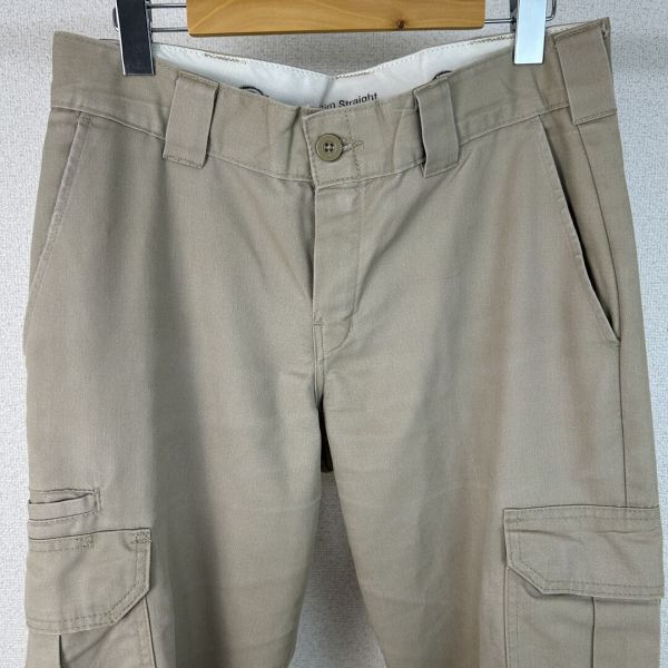 Dickies Flex ディッキーズ ワークパンツ ベージュ メンズ 古着 ワーク系 WP594DS_画像2