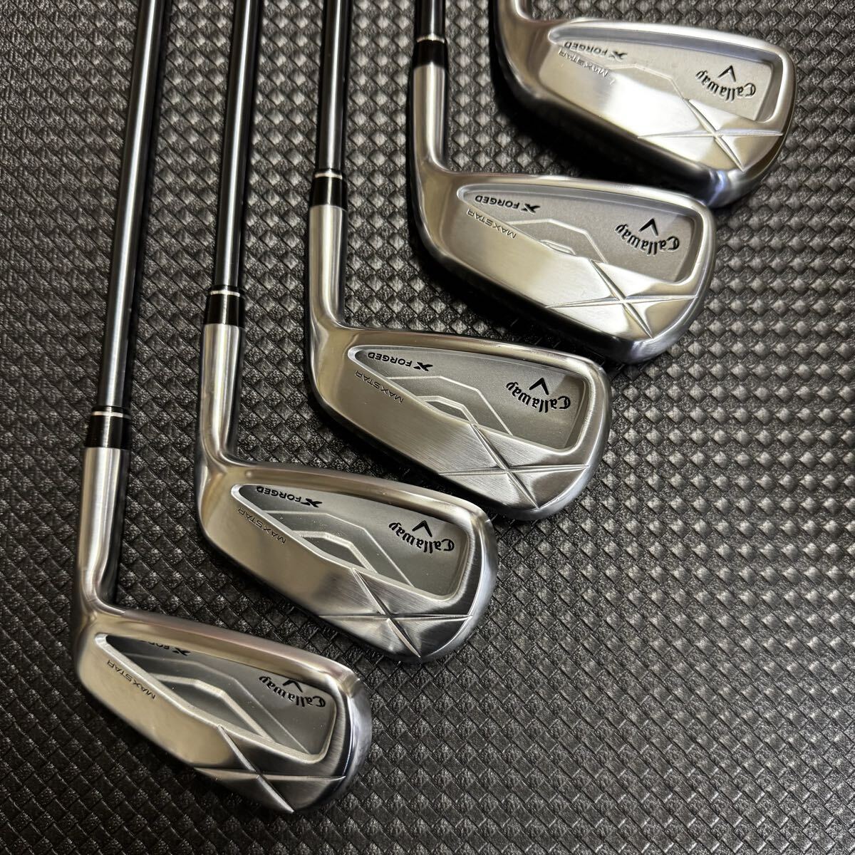 2025キャロウェイ X FORGED MAX STAR 6-P RECOIL DART 6T 5本セット callaway アイアン_画像2