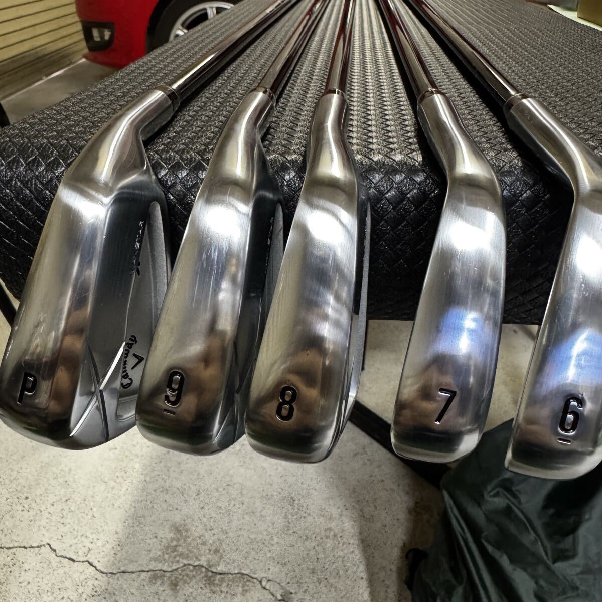 2025キャロウェイ X FORGED MAX STAR 6-P RECOIL DART 6T 5本セット callaway アイアン_画像5