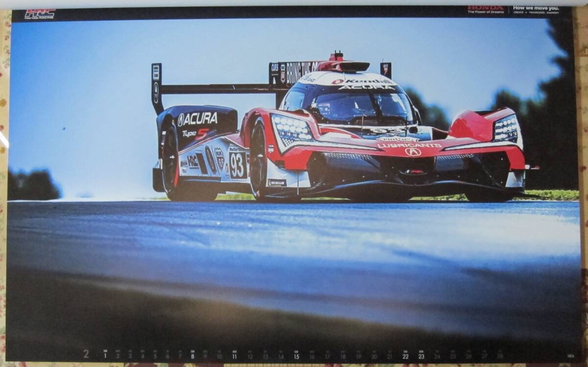 ホンダ　モータースポーツカレンダー２０２６年_画像4