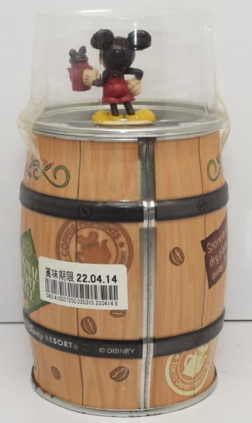 東京ディズニーリゾート限定 ミッキーマウス インスタントコーヒー缶 コーヒーモーメンツ 空き缶 中古_画像3
