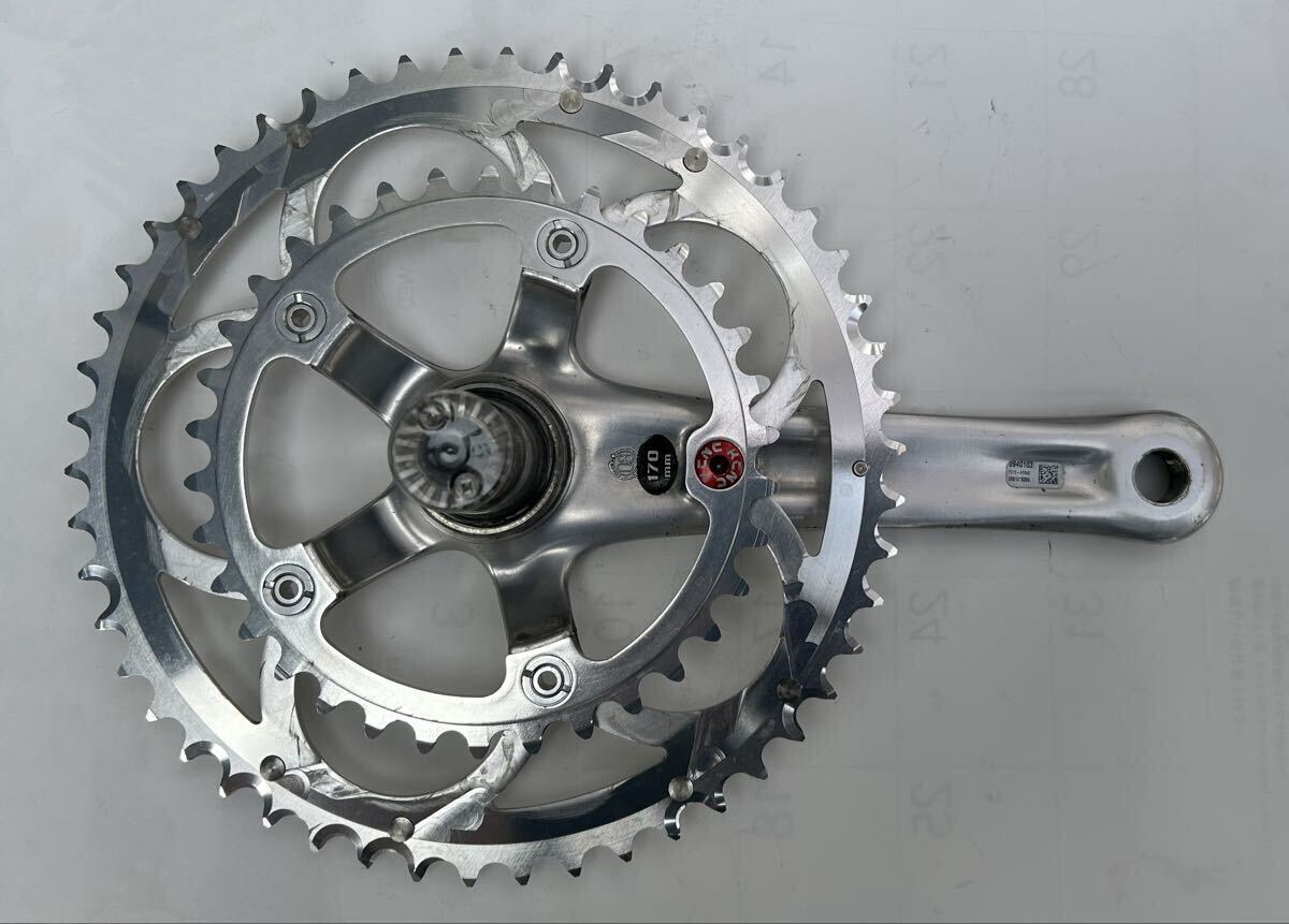 Campagnolo Athena 11速 コンポーネントセット シルバー クランクセット 前後ディレーラー 前後ブレーキ_画像3