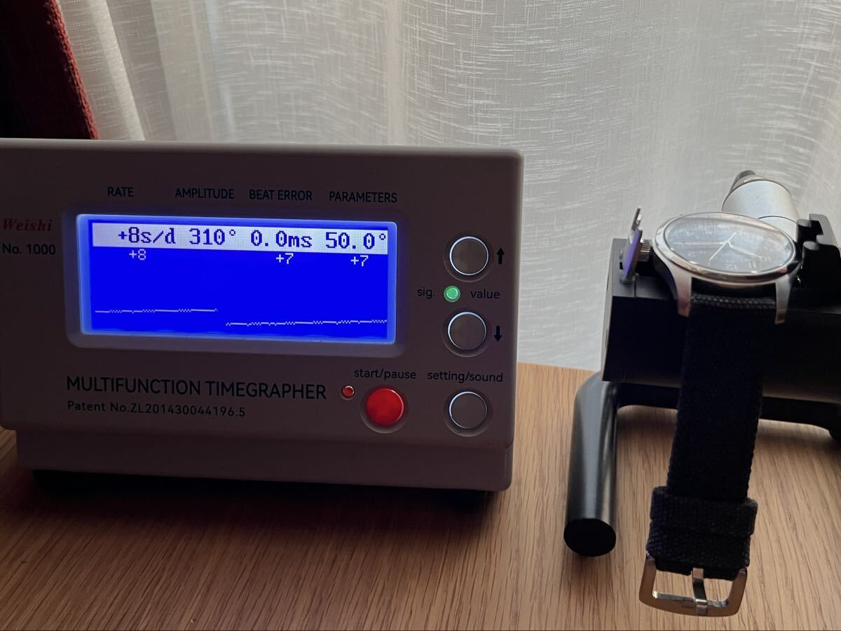 38mm ハミルトン　カーキ H704450 自動巻き腕時計_画像9