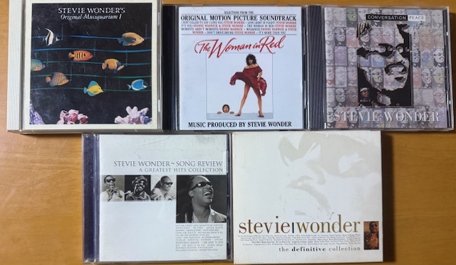 【即決】Stevie Wonder★スティーヴィー・ワンダー★ベストアルバム含★6品セット_画像1