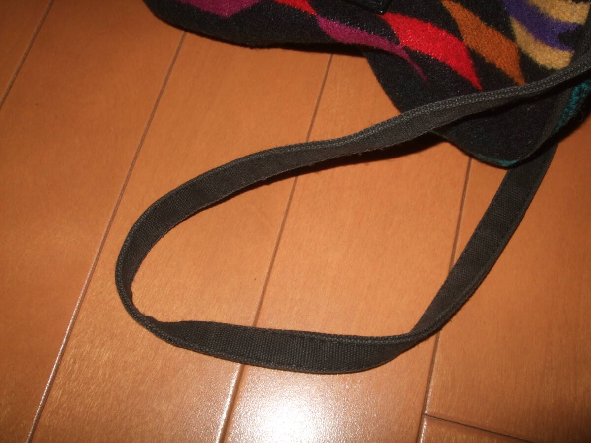 ユーズド送料込即決☆PENDLETON　ウール素材ミニポシェット☆_画像7