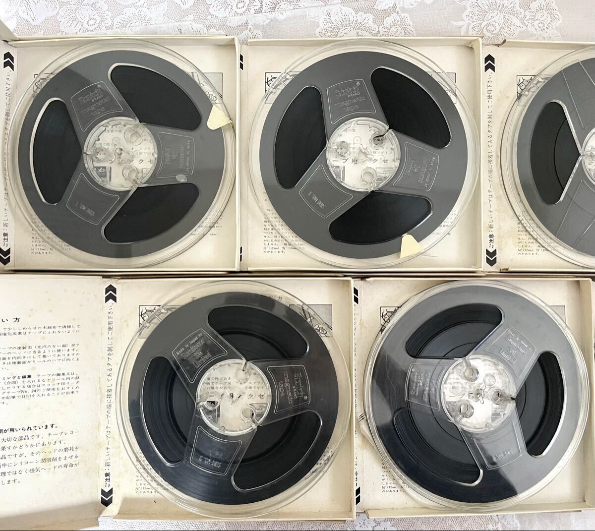 U189 Scotch Scotch MAGNETIC TAPE продажа комплектом 23 пункт 202-366 6.35mm×366m/150-549 6.35×549m открытый катушка лента 