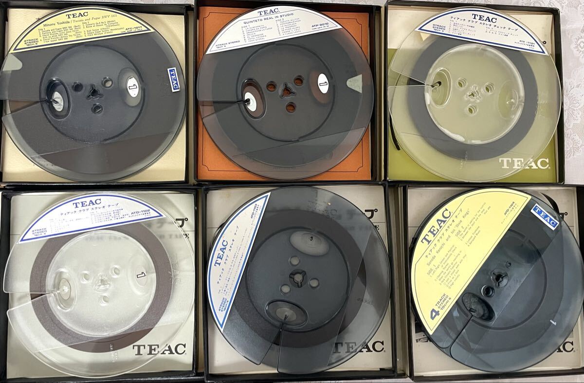 U195 TEAC Teac TEAC CLUB'70/71/72/TORIO Trio March. высшее . и т.п. итого 7 пункт STEREO TAPE открытый катушка лента 