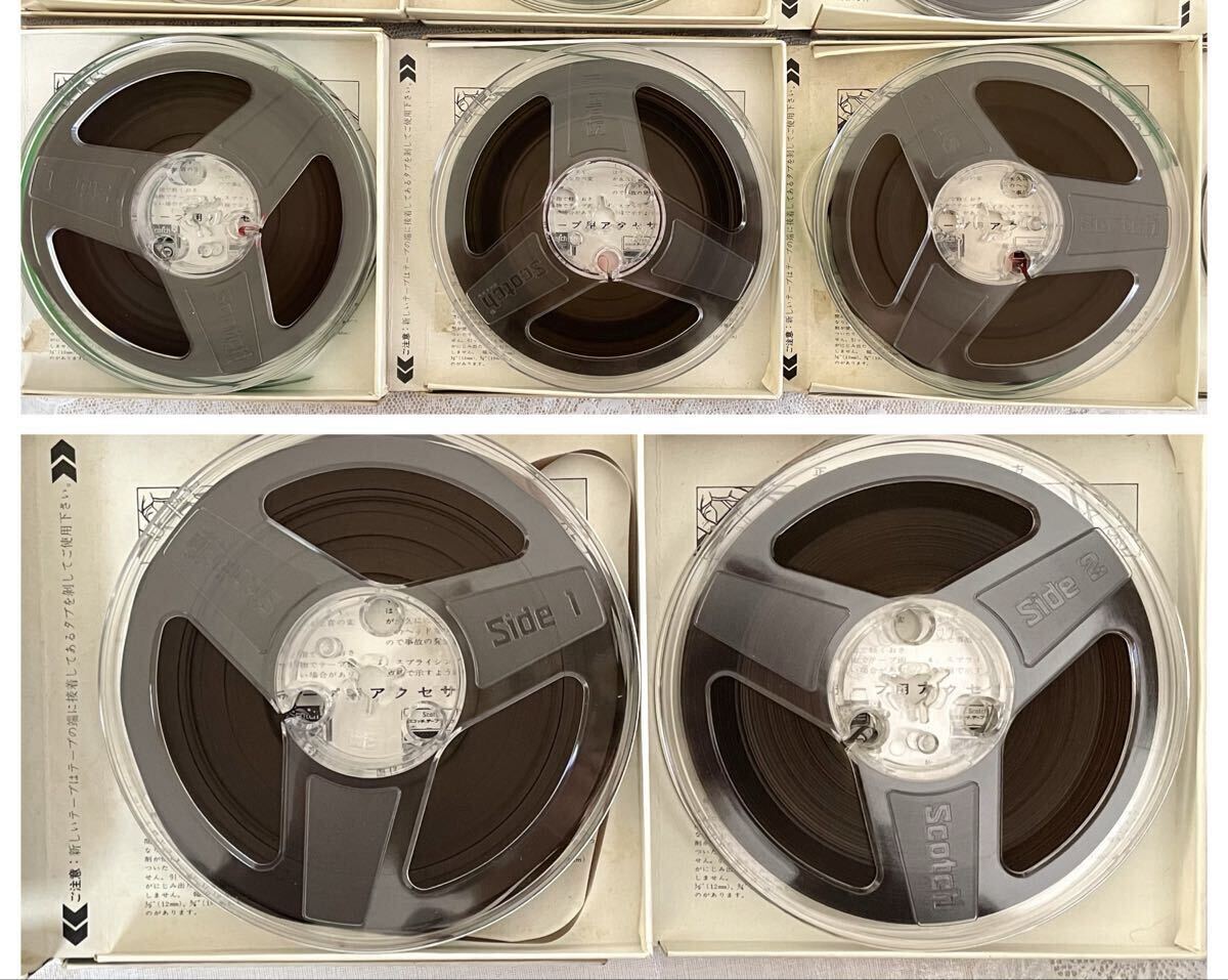 U190 Scotch Scotch MAGNETIC TAPE продажа комплектом 44 пункт 111-183 6.35mm×183m открытый катушка лента 