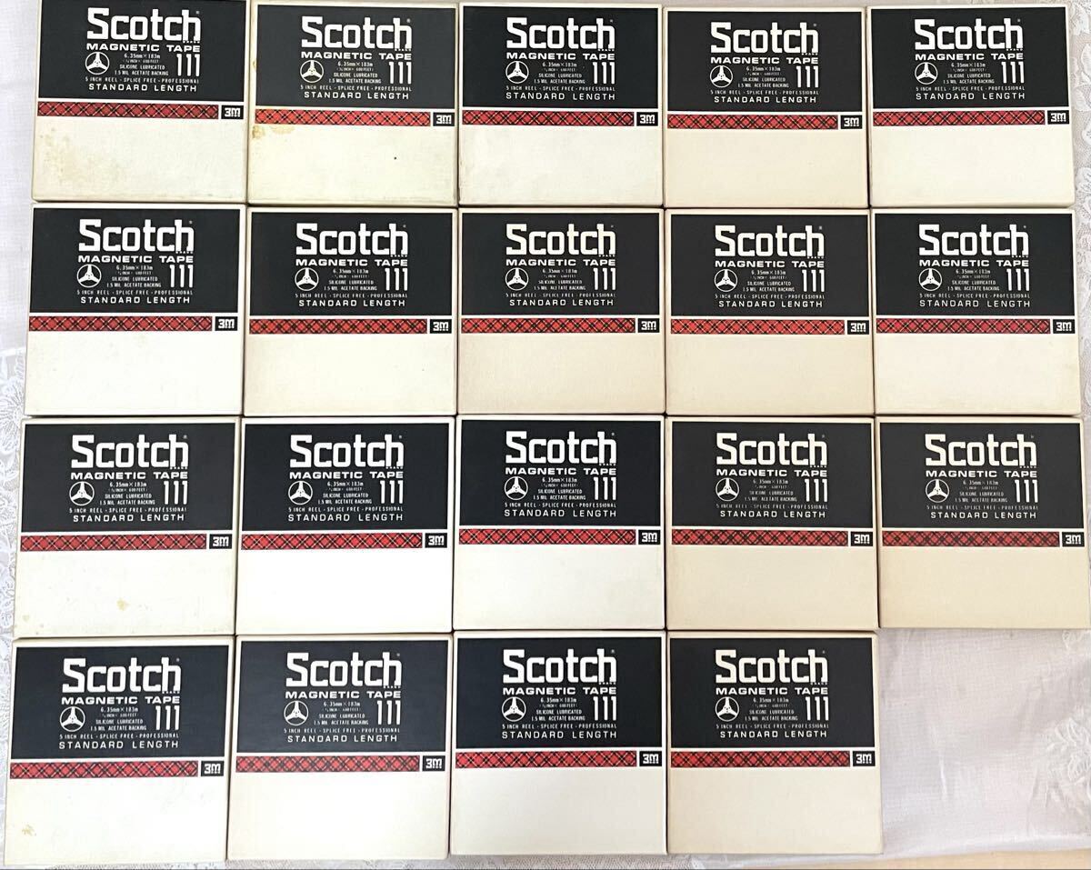 U190 Scotch Scotch MAGNETIC TAPE продажа комплектом 44 пункт 111-183 6.35mm×183m открытый катушка лента 