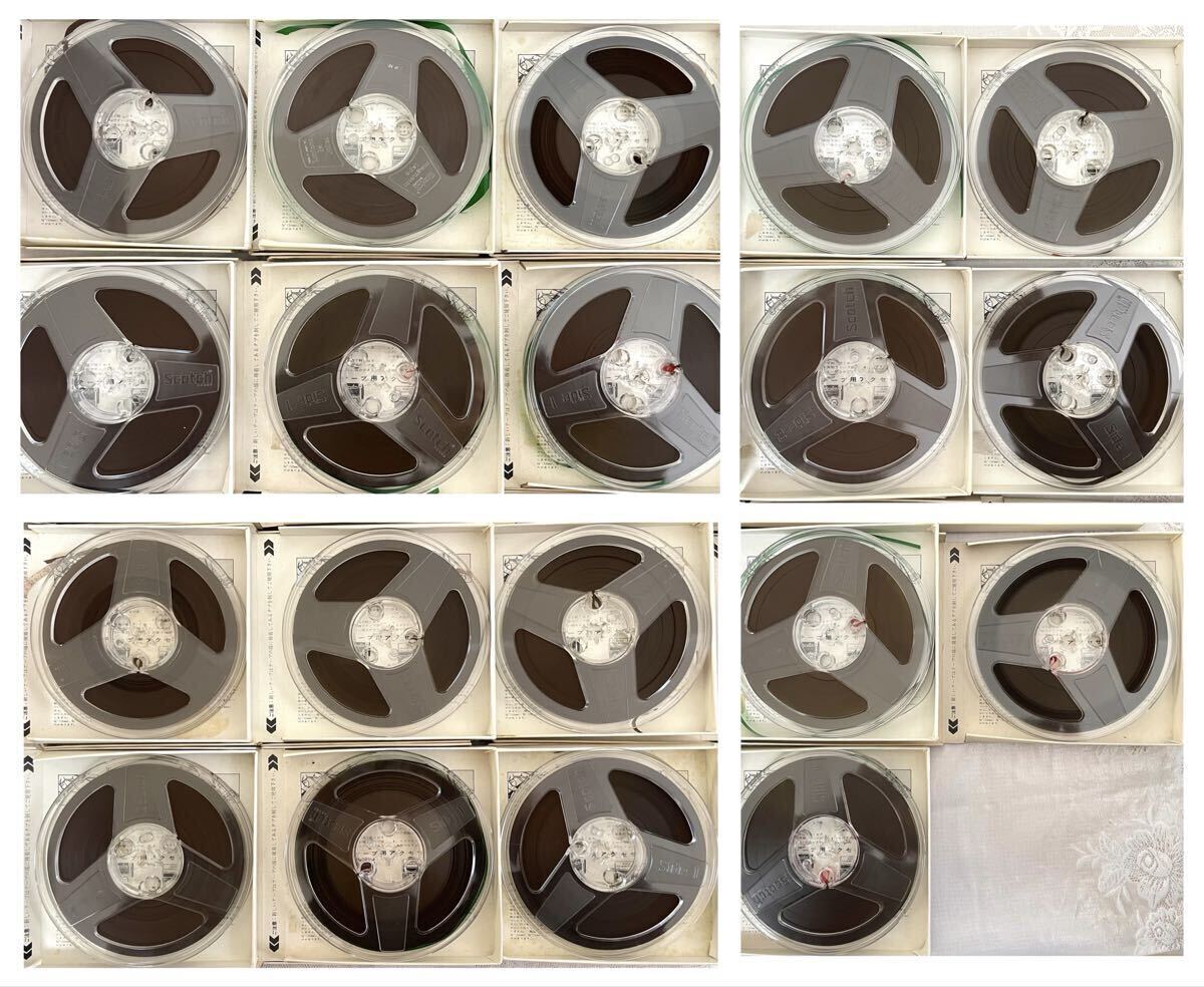 U190 Scotch Scotch MAGNETIC TAPE продажа комплектом 44 пункт 111-183 6.35mm×183m открытый катушка лента 