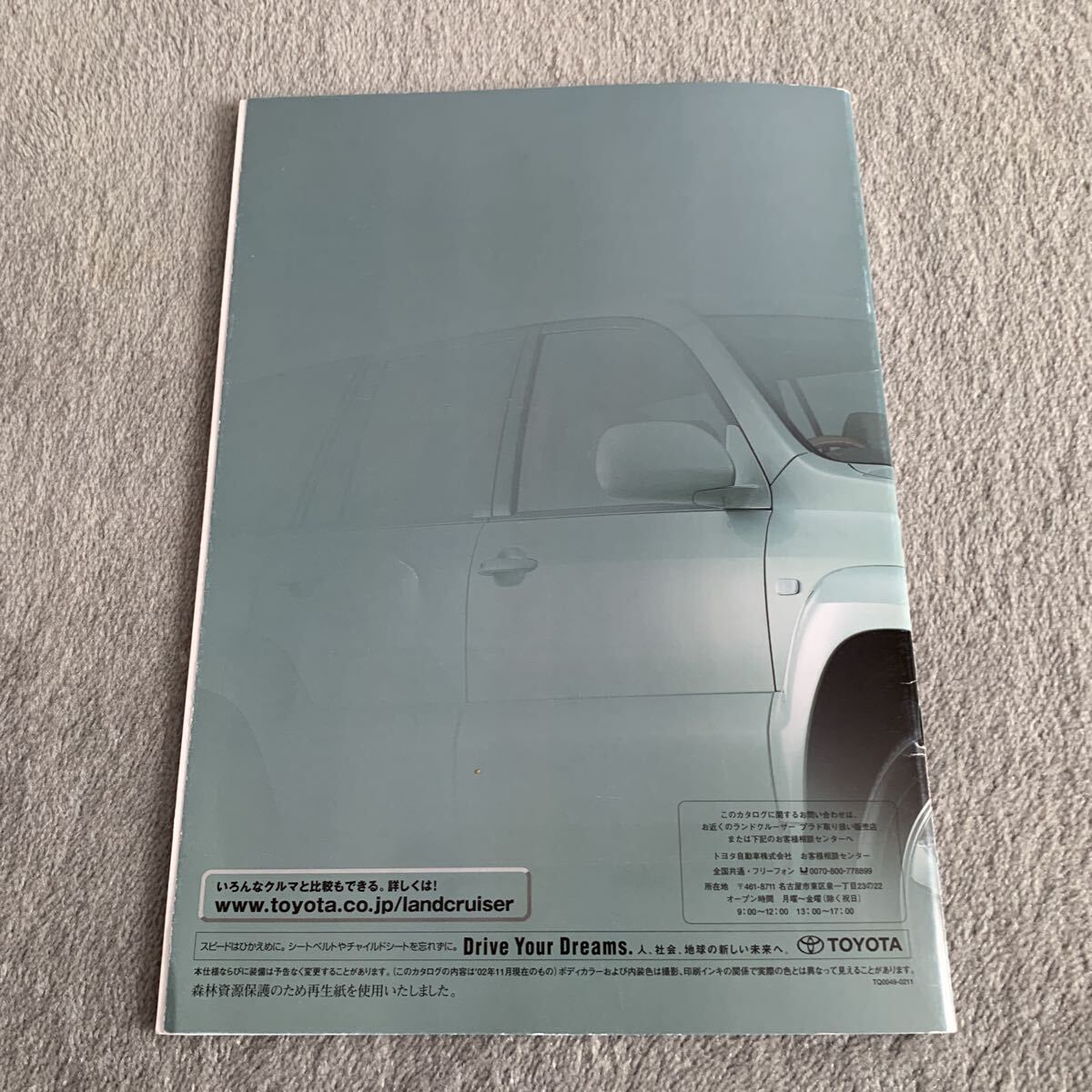 2002年11月 トヨタ ランドクルーザープラド 本カタログ J120系 33P_画像7
