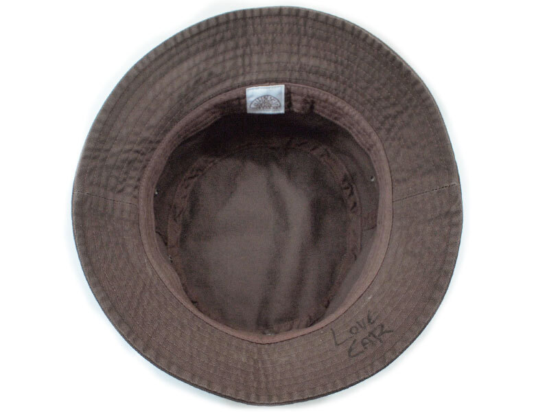 希少 サイン入り 美品 LOVE EAR ART JOINTS CUSTOM BIKE SHOW 2023 限定 BUCKET HAT バケット ハット ラブイヤーアート F_画像3