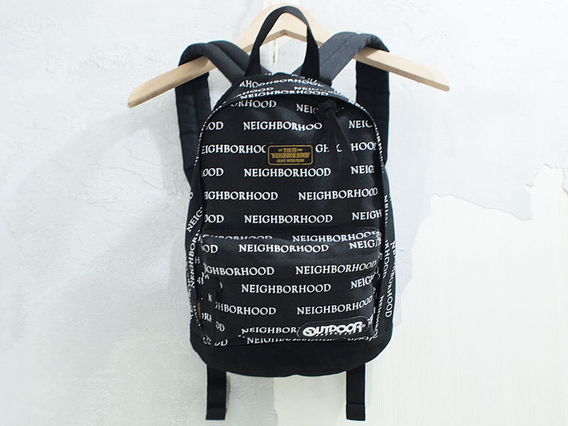 希少 極美品 NEIGHBORHOOD OUTDOOR PRODUCTS NHOP.LOGO / E-DAY PACK-S デイパック リュック バックパック ネイバーフッド アウトドア F_画像1