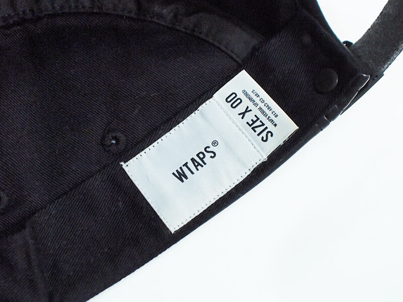 希少 美品 22AW WTAPS T-5 04 / CAP / SYNTHETIC SIGN シンセティックレザー キャップ ダブルタップス F_画像4