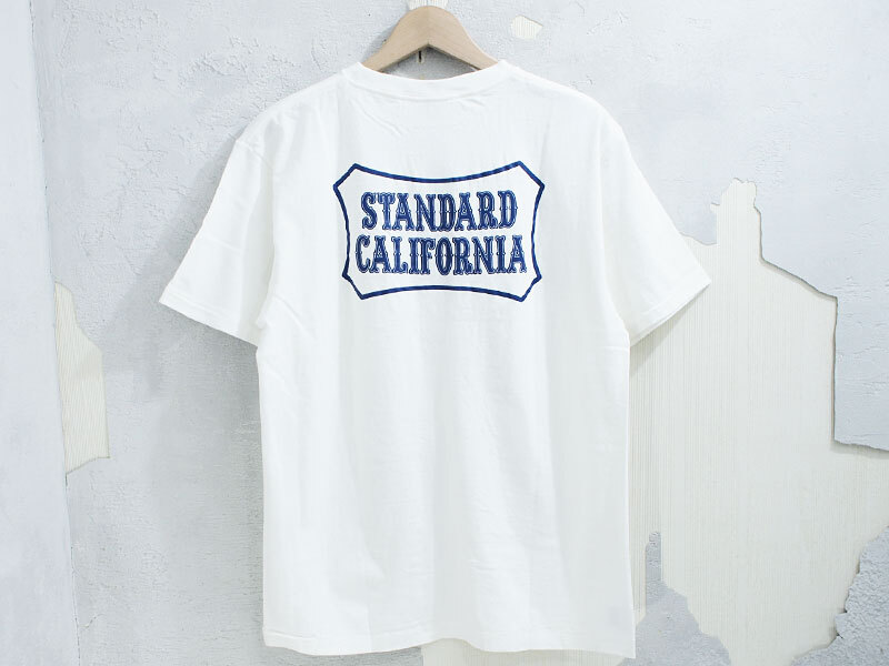 希少 新品 L STANDARD CALIFORNIA NATURAL CIRCLE 20周年 SD CHECKER POCKET T ポケット Tシャツ チェッカー スタンダードカリフォルニア_画像2
