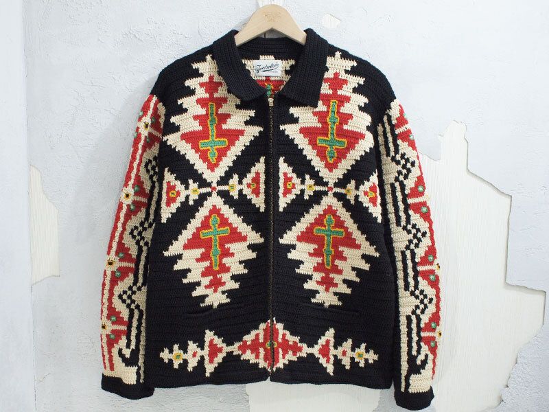 希少 極美品 TENDERLOIN 直営店限定 T-COWICHAN ネイティブ カウチン セーター S ニット ジャケット テンダーロイン 本店_画像1