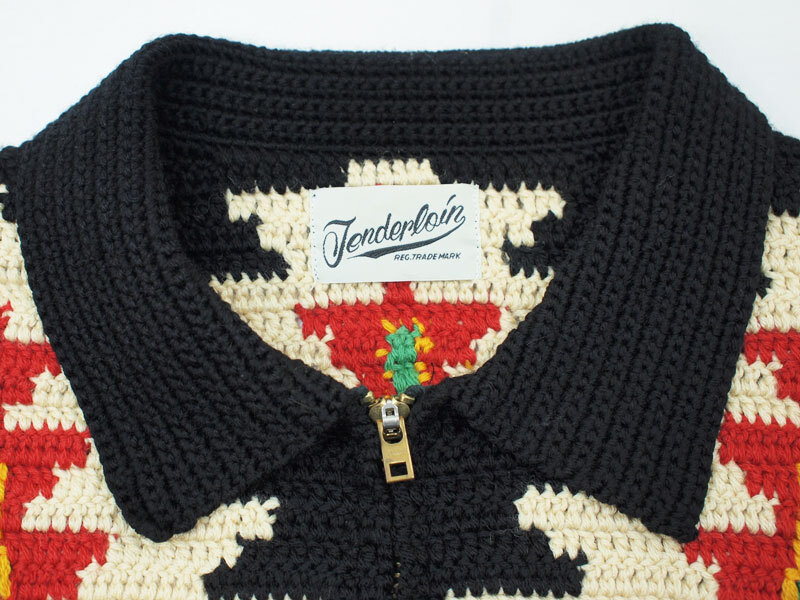 希少 極美品 TENDERLOIN 直営店限定 T-COWICHAN ネイティブ カウチン セーター S ニット ジャケット テンダーロイン 本店_画像3