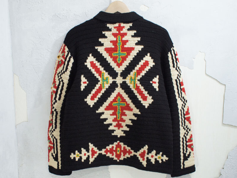 希少 極美品 TENDERLOIN 直営店限定 T-COWICHAN ネイティブ カウチン セーター S ニット ジャケット テンダーロイン 本店_画像2