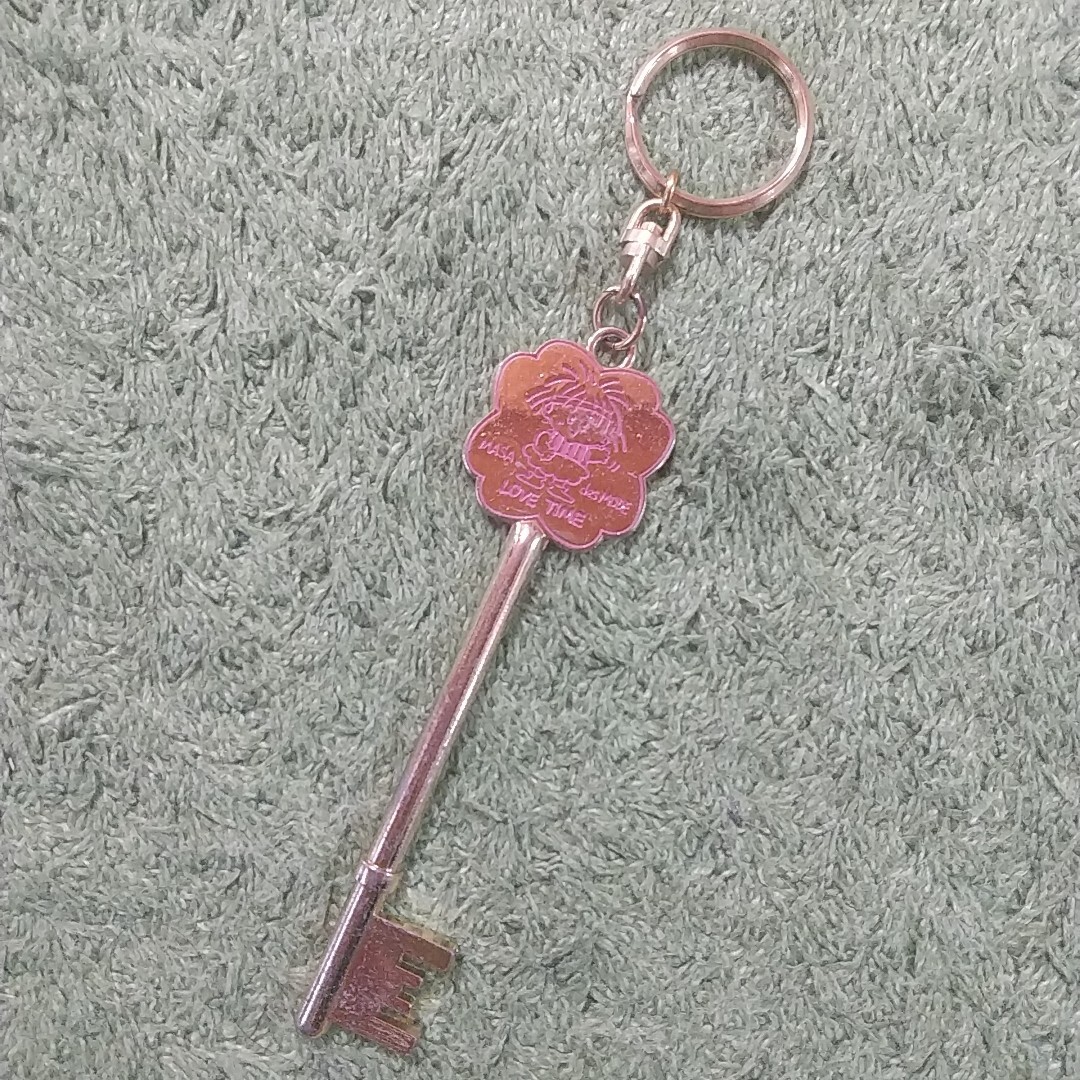 [ retro ] ключ type брелок для ключа .. земля производство Showa эпоха Heisei 