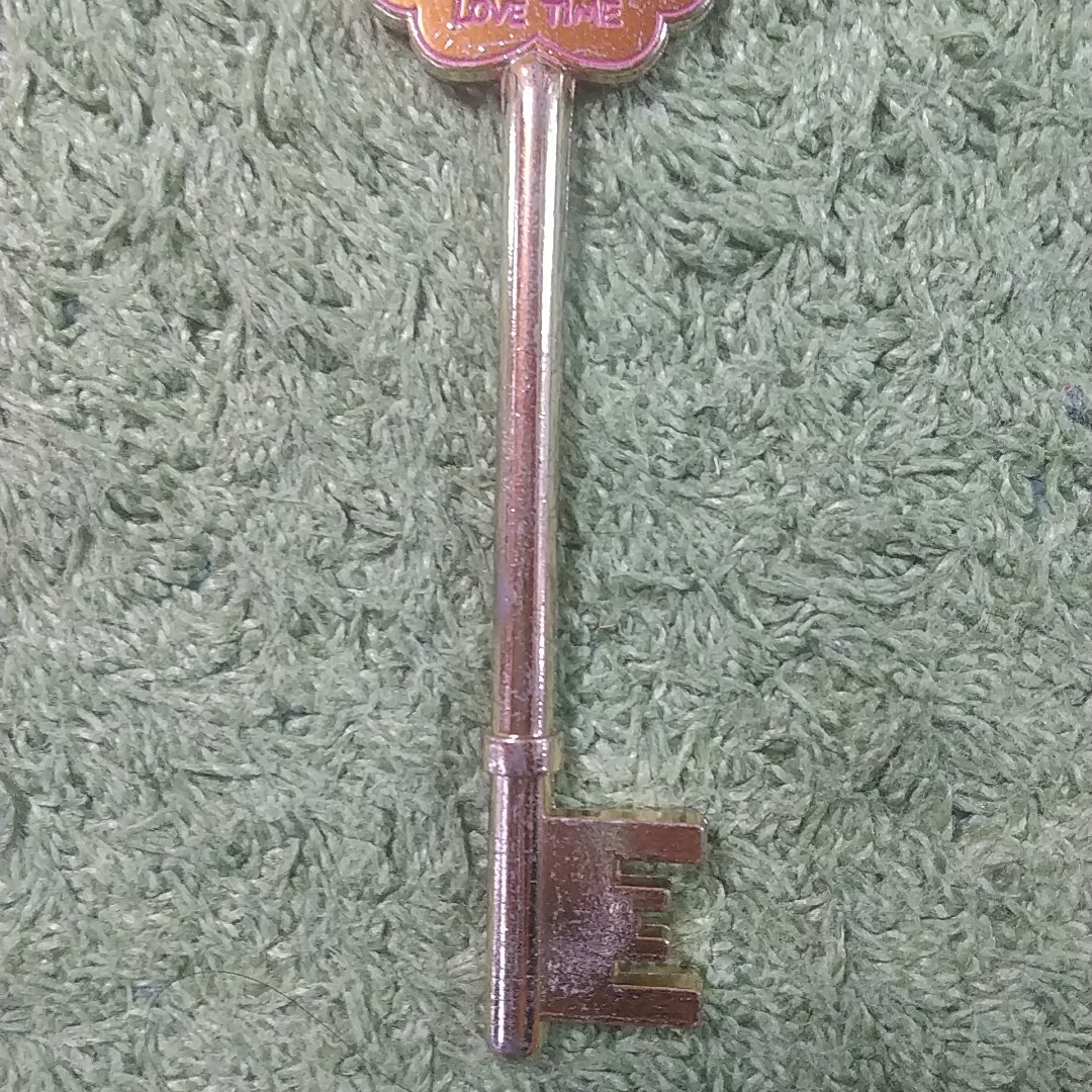 [ retro ] ключ type брелок для ключа .. земля производство Showa эпоха Heisei 