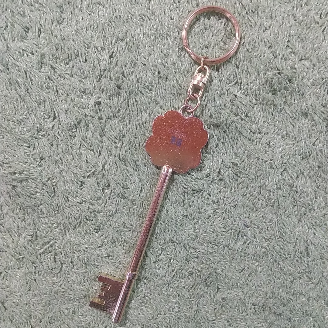 [ retro ] ключ type брелок для ключа .. земля производство Showa эпоха Heisei 