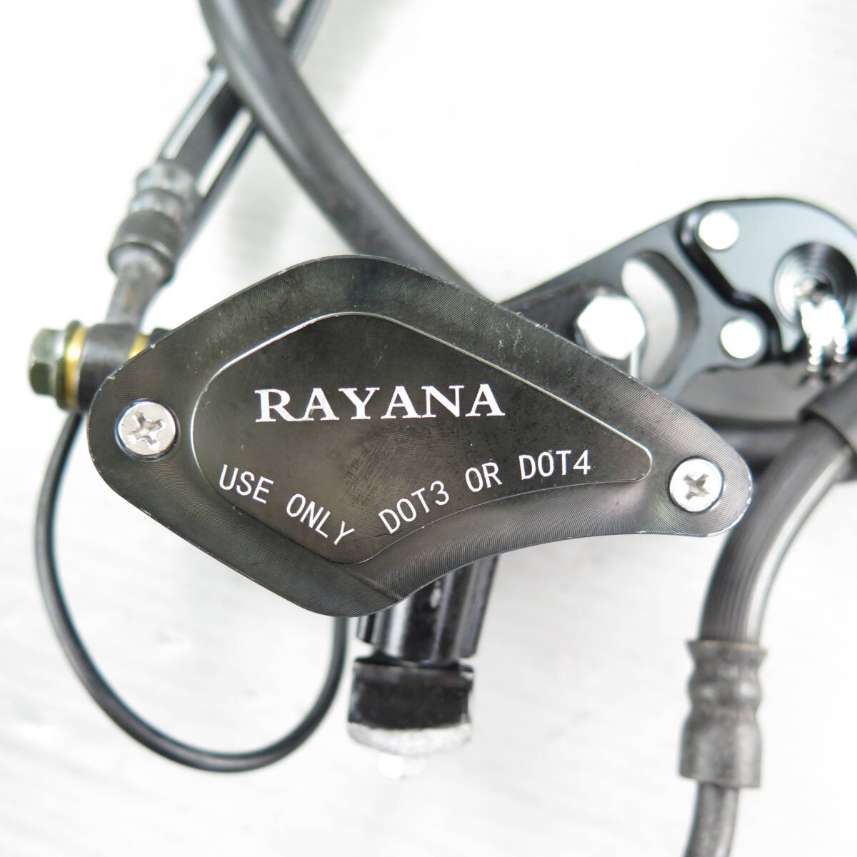 ■マグザム [SG17J] 社外RAYANA フロントブレーキマスターシリンダー ブレーキレバー 中古 ヤマハ 2007 SG21J MAXAM CP250 1B77 KR070421_画像10