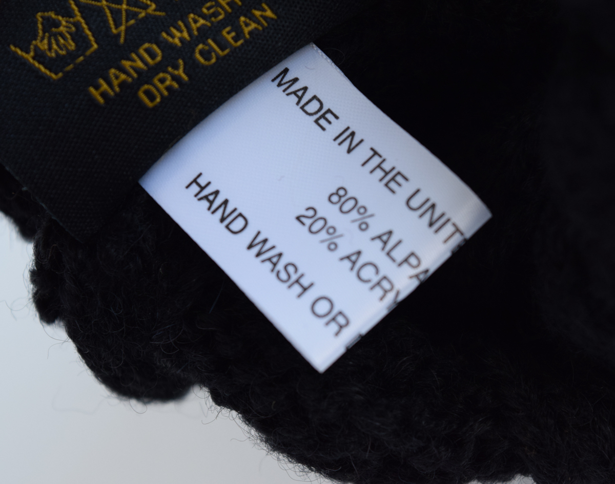  новый товар HIGHLAND 2000 Highland для мужчин и женщин Англия производства альпака вязаная шапка вязаная шапка шляпа контрольный номер M253Q6302 vv черный 