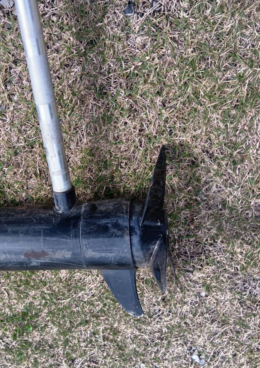 モーターガイド FW-FB 54LBS 12ボルト 5段階 サウザーFRPバウデッキ マウント レンタルボートセット！ 売り切り エレキ フットコン_画像4