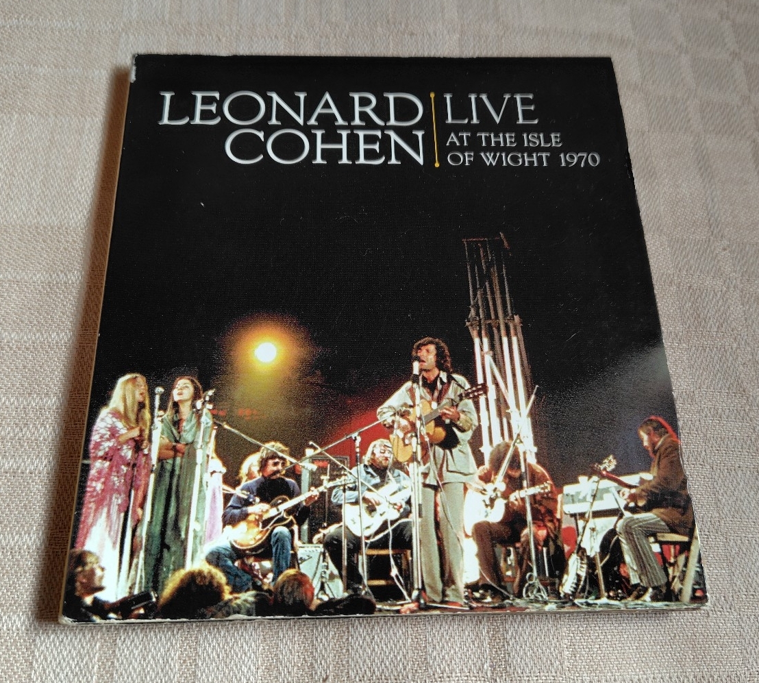 レナード・コーエン/LEONARD COHEN「LIVE AT THE ISLE OF WIGHT 1970」CD+DVD_画像1