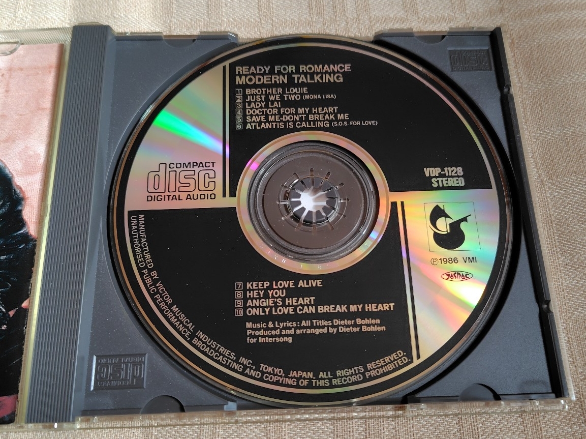 モダン・トーキング/Modern Talking「レディ・フォー・ロマンス/Ready For Romance」帯付/良品_画像3