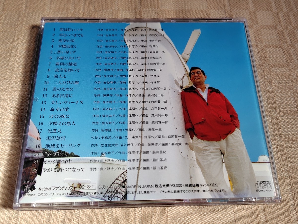 加山雄三「オリジナル・ザ ベスト」キズあり_画像2