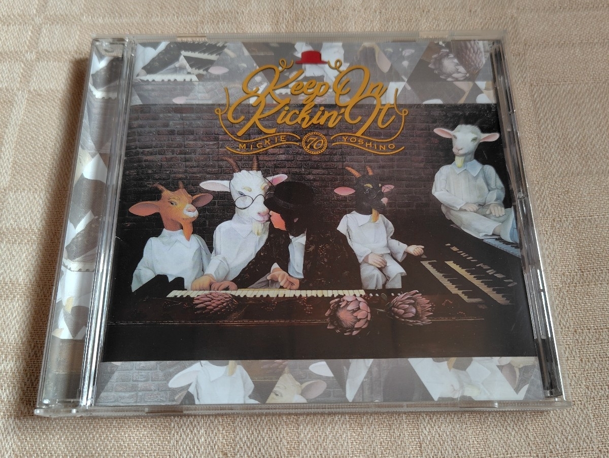 ミッキー吉野「Keep On Kickin' It」ゴダイゴ/タケカワユキヒデ/Char/岡村靖幸/JUJU/MIYAVI_画像1