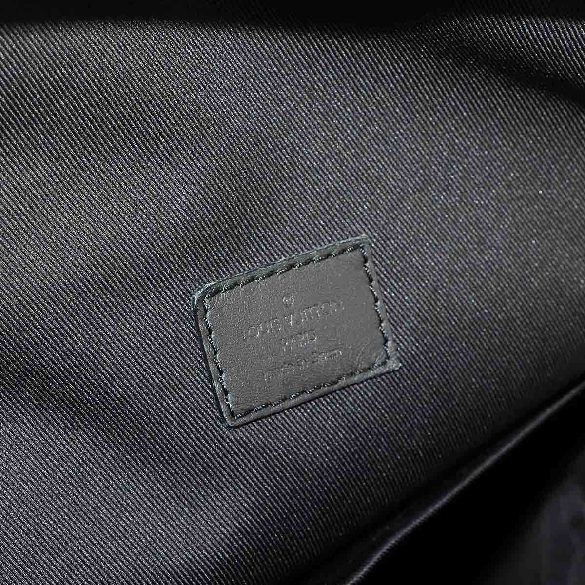 美品 ルイ ヴィトン LOUIS VUITTON ダミエ アンフィニ キャンパス バックパック リュックサック オニキス N40094 RFID 90296797_画像6