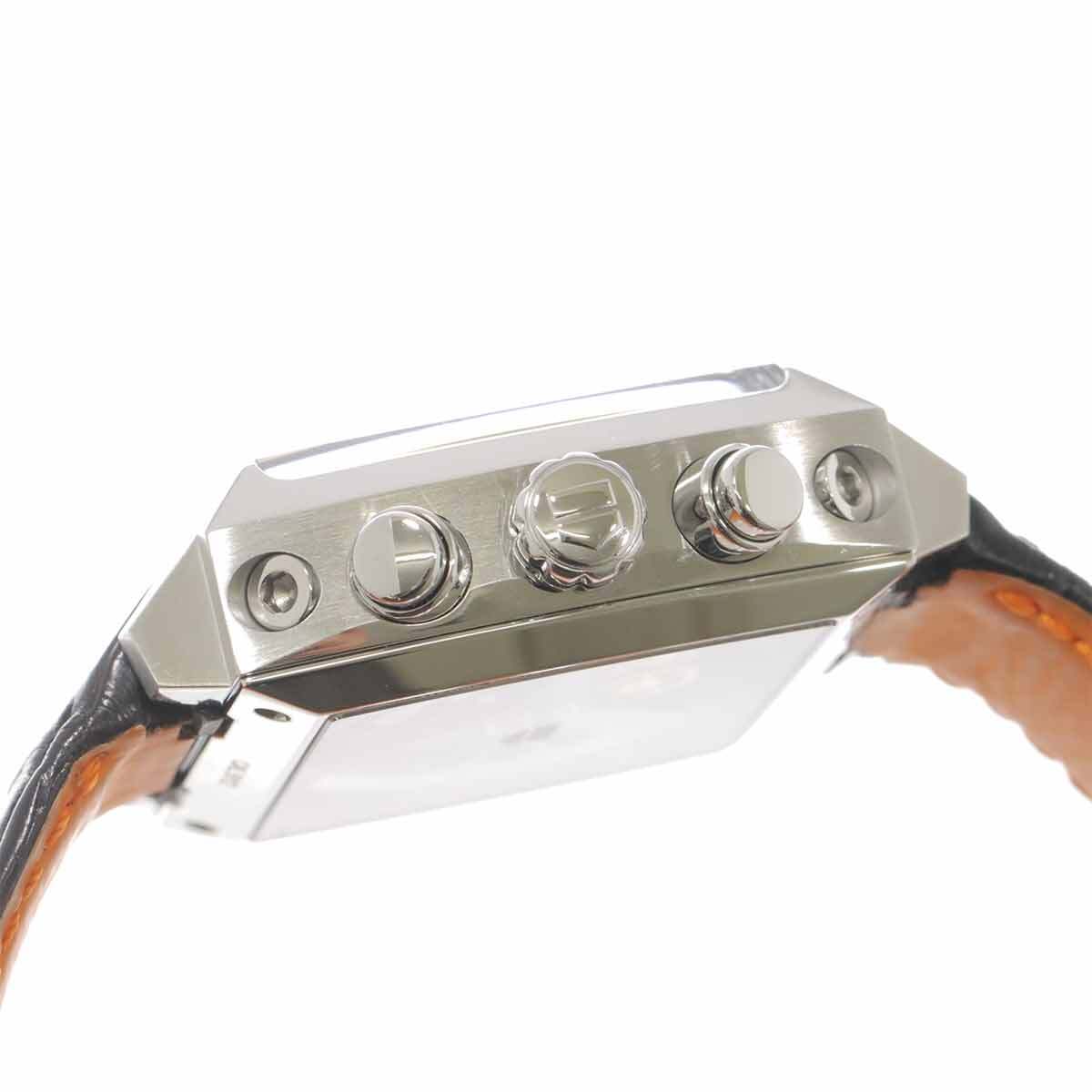 タグホイヤー TAG Heuer モナコ24 レーシング キャリバー36 クロノグラフ CAL5112 メンズ 腕時計 デイト グレー 自動巻き Monaco 90289331_画像6