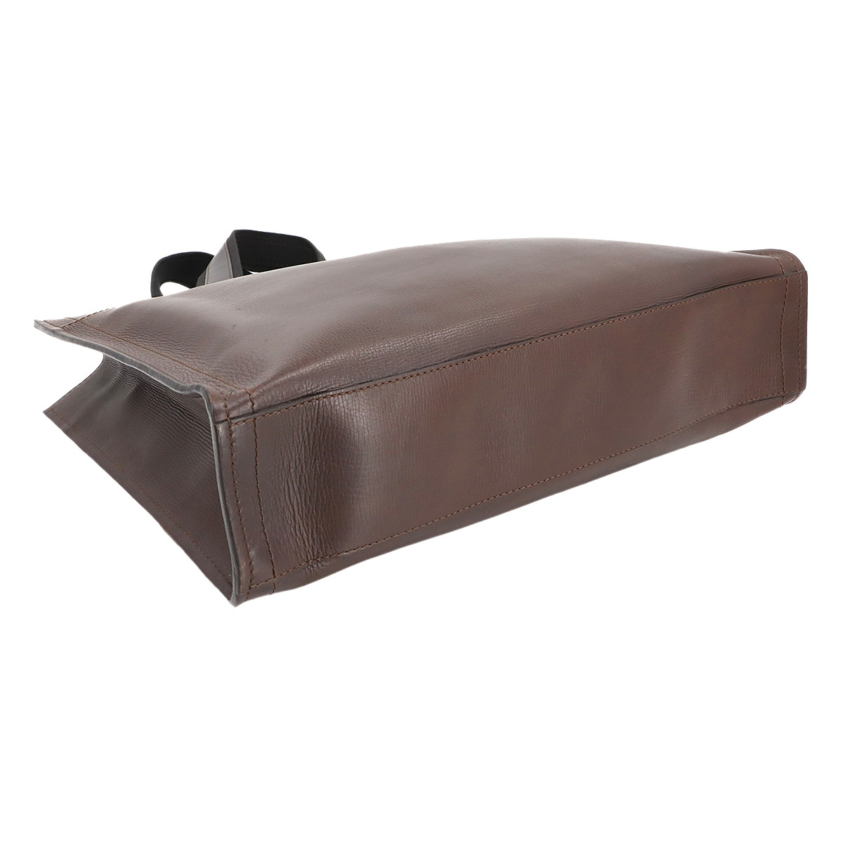 新品同様 ルイ ヴィトン LOUIS VUITTON ユタ モヒコン トート バッグ レザー カフェ M92531 Utah Mohikon 90299224_画像4