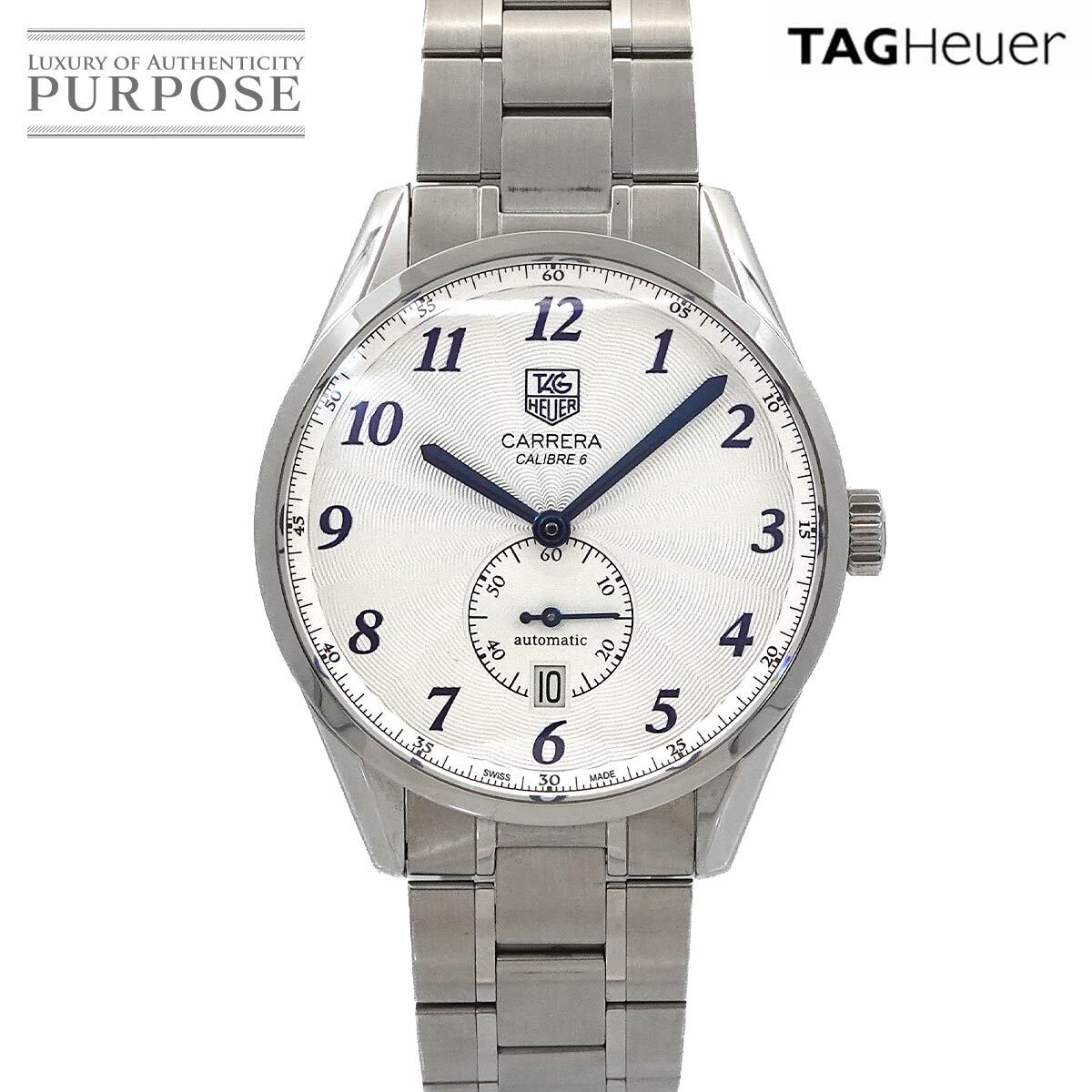 タグホイヤー TAG Heuer カレラ ヘリテージ キャリバー6 WAS2111 メンズ 腕時計 デイト シルバー オートマ 自動巻き Carrera 90302159_画像1