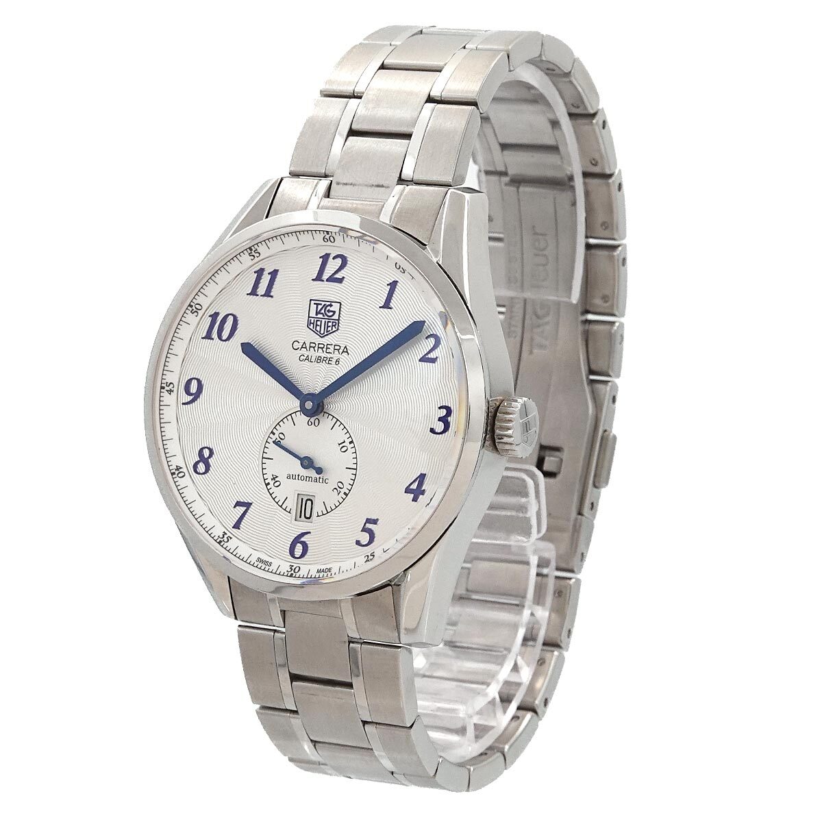 タグホイヤー TAG Heuer カレラ ヘリテージ キャリバー6 WAS2111 メンズ 腕時計 デイト シルバー オートマ 自動巻き Carrera 90302159_画像3